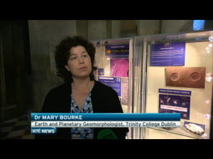 January 2014: Interview on RTE Six One News about the Mars One Project